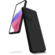 High Quality Silicone Cover for Samsung A53 Black