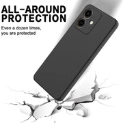 Honor Play 10 Black Silicone TPU Case – camera bump protection