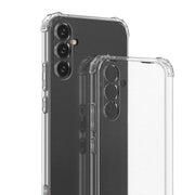 Bumper Back cover Samsung galaxy A14 Transparent with Camera protection soft jelly material