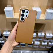 KZDOO Noble Collection Leather cover for Samsung S26 Ultra Leather Case Original Quality Full Coverage Grey Titanium Natural Titanium