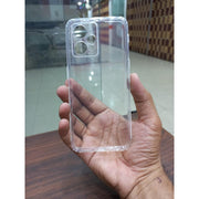 Soft Jelly cover Real me 9 Transparent with Camera protection Dust Proof Cap
