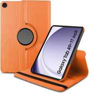 360 rotate Leathr Samsung Galaxy Tab A9 (8.7 inch) Flip Cover 360 Degree Rotate Flip Cover | Flip Stand Cover Case for Tab A9 Tablet Cover [SM-X110/X115/X117].