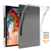 Shockproof Bumper Back Cover for Samsung Galaxy Tab S10 FE Plus 5G 13.1 Inch 2025 Model (SM-X620) Case TPU Silicon Transparent Cover S10 FE+
