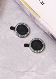 Camera protector Diamond Camera Lens Protector for Infinix Smart 9 Silver Black