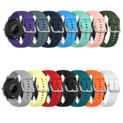 22mm Silicone Strap for Haylou Rs4 loop pro Halou LS05 Mibro x1 GTR 47mm GTR 2 GTR 2e GTR Stratos Huawei GT 2 Pro, GT Sports, LG Urbane, Samsung Watch 46mm, Samsung Gear S3 Frontier, Samsung Gear S3 Classic Kieslect K10 Kieslect K11