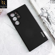 Black Eouro Soft Silicone Back Cover for Samsung s25 ultra Samsung S25 Samsung S25 Plus