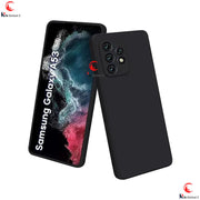 High Quality Silicone Cover for Samsung A53 Black