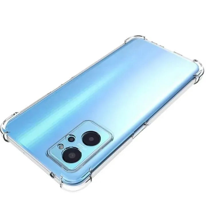 Bumper Back cover REALME 9i Transparent with Camera protection soft jelly material