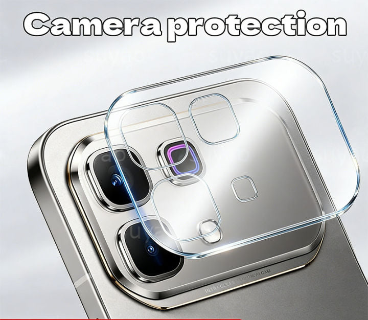 Tempered camera protector for Infinix Note 60 Clear Camera Glass Lens Protector Tempered Full Cover