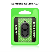Camera Lens Protector for Samsung A07 Black Silver