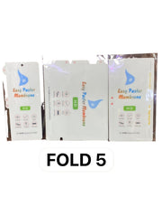 3pcs Hydrogel Film Protector for Z Fold 5 Front Back Soft Film Screen Protector Cover for Galaxy Z Fold5 Protection