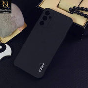 Black Eouro Slim Soft Silicone Back Cover for Samsung A16 Samsung A26 Samsung A36 Samsung A56