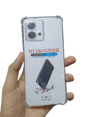 Motorola Moto G84 Clear Anti Shock Jelly Case – soft flexible TPU