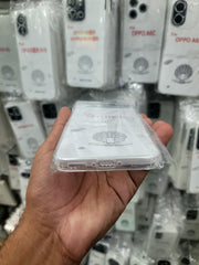 Vivo V80 Lite Clear Transparent Soft Case with Anti-Dust Plug – crystal clear transparent back