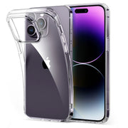 Eouro Soft Silicone cover 14 Pro Clear Back Cover