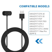 Fast Magnetic Charger for Amazfit GTS 2 GTR 2 Bip U T-Rex Pro - main product photo