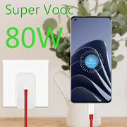 OnePlus Super vooc 80W Adapter USB A-to-C Warp Charger