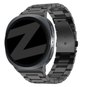 Samsung Galaxy Watch 9 Classic Black Steel Link Strap - Main View