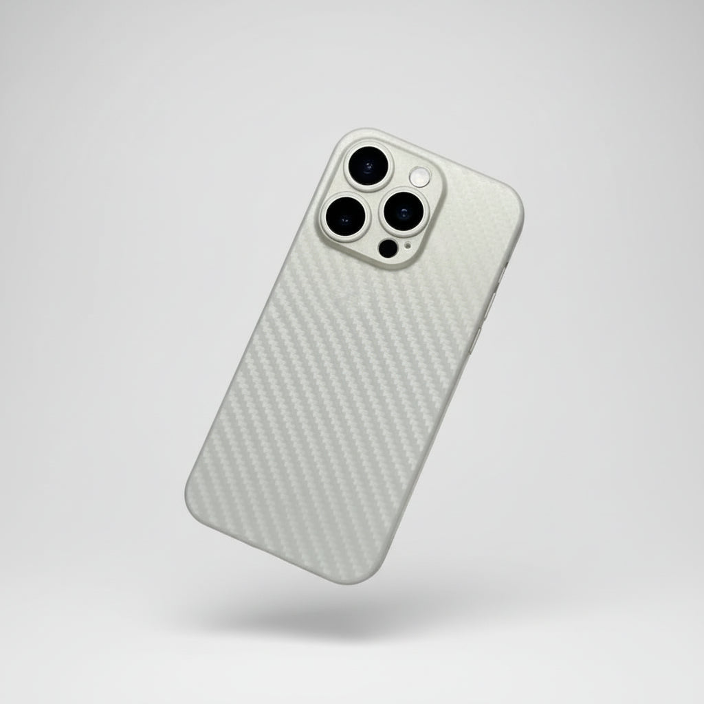 Slim Air Carbon 0.45mm Paper Case for 15 Pro Max