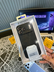 X-Level Nano Fibre Slim Carbon Case iPhone 18 Pro Max back view