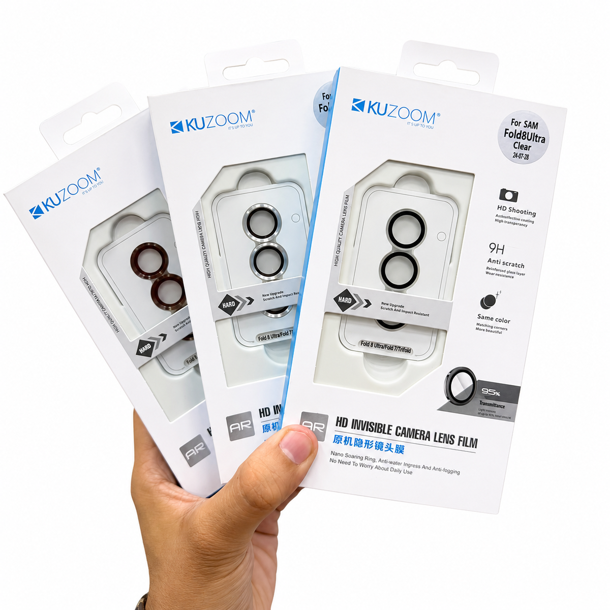 Kuzoom Camera Lens Protector Samsung Galaxy Fold 8 Flip 8 Ultra