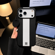 Caseit Premium Stripe Leather iPhone Case