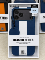 Caseit Premium Stripe Leather iPhone Case