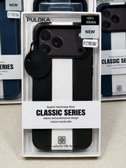 Caseit Premium Stripe Leather iPhone Case