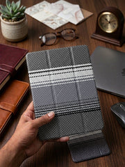 PITAKA printed Book cover for Apple iPad 10th Generation 10.9 inch 11th Generation 11 inch A16 Smart case with pen holder space