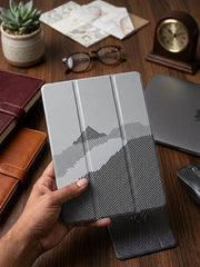 PITAKA printed Book cover for Apple iPad 10th Generation 10.9 inch 11th Generation 11 inch A16 Smart case with pen holder space