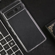 Hard Acrylic Transparent Case for Google Pixel — Snap-On Fit