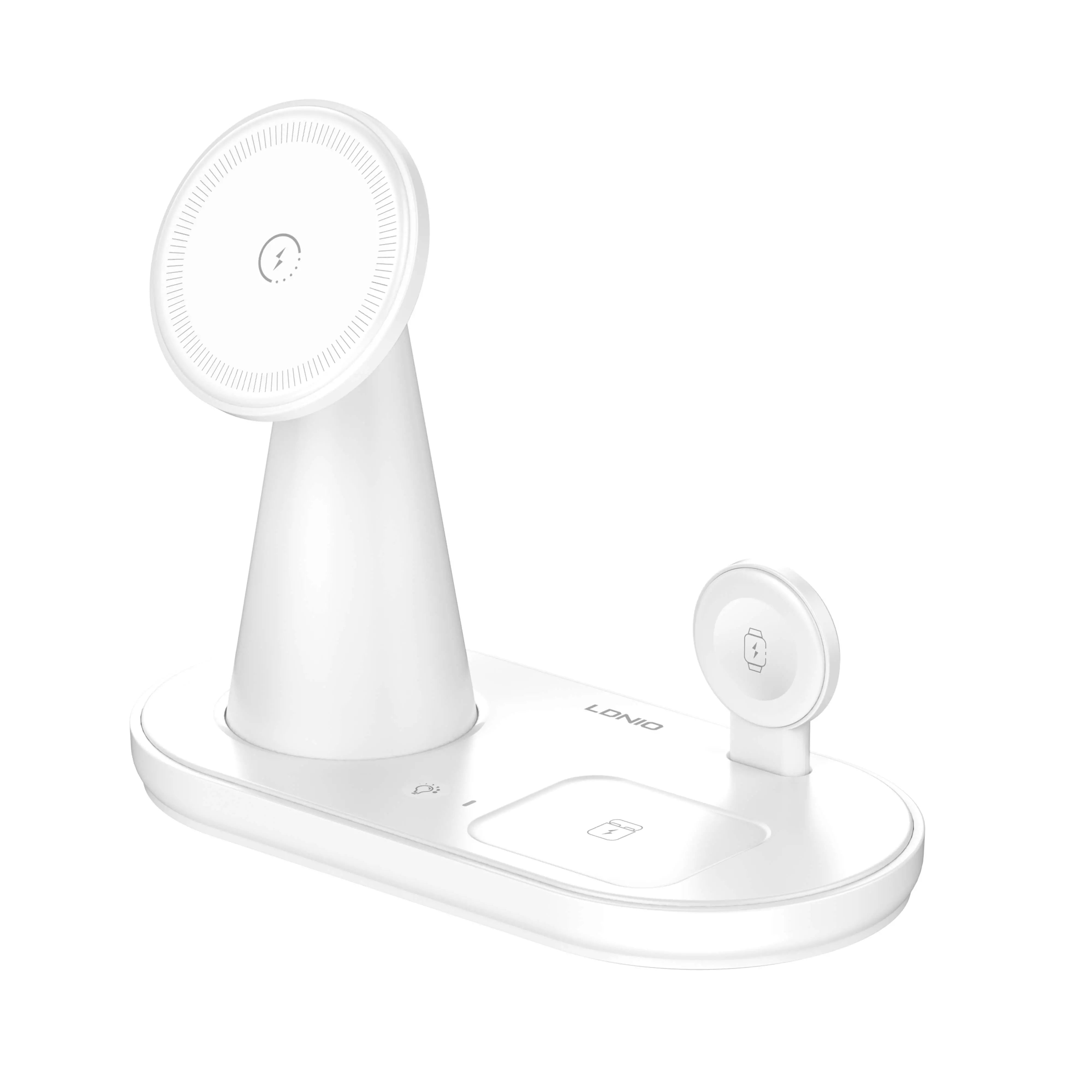 Ldnio WL01 5 In 1 Desktop Wireless Charging Station - front view