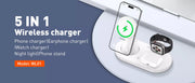 Ldnio WL01 5 In 1 Desktop Wireless Charging Station - feature 1