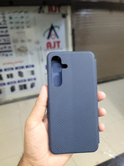 Fiber fusion book cover for Samsung S25 FE Flip Cover