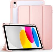 Evo Clear Folio Tablet Case for 10th Generation 10.9 inch 11 2025 11 inch A16 Smart case with pen holder space