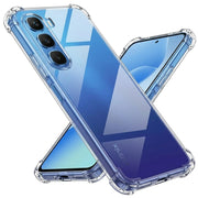 Bumper Back cover Infinix Hot 70 Infinix Hot 60 Infinix Hot 60i Infinix Hot 60 Pro Hot 60 pro plus Hot 50 Pro Plus Infinkx Note 60 Infinix Note Edge Vivo Y200 Vivo Y400 Redmi 13c Redmi 14c Redmii 15c Transparent with Camera protection soft jelly material
