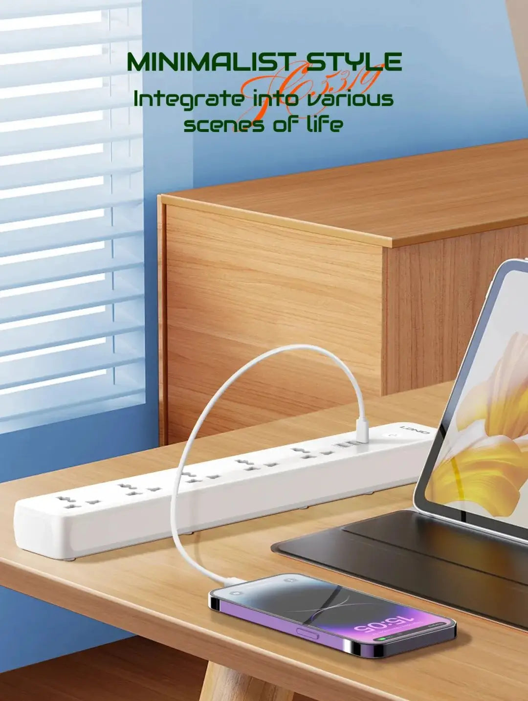 LDNIO SC5319 USB output ports