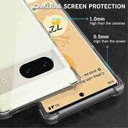 Google Pixel Clear Shockproof Soft Case – shockproof corner bumper