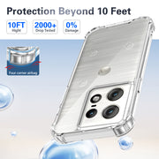 Motorola Edge 50 Pro 5G Clear Shockproof Case – shockproof corner bumper