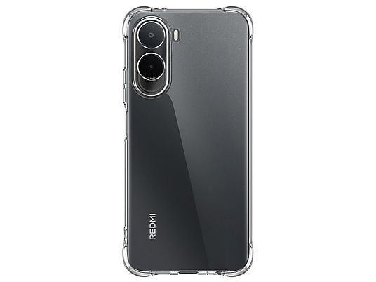 Transparent bumper back cover for Redmi A7 Pro - soft jelly TPU material