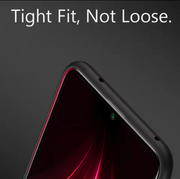 Sharp Aquos Sense 3 Plus Case Soft TPU Slim Smooth Flexible Protective Phone Cover - Black Matte