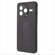 Redmi K80 Pro Black Matte Soft TPU Case – soft shock-absorbing TPU
