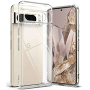 Google Pixel 8 Crystal Clear Hard Acrylic Case – crystal clear transparent back
