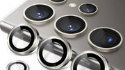 Camera Lens protector Samsung Galaxy S24 Ultra 3D Back Camera Protector Grey Titanium