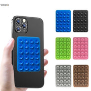 Silicone Suction Pad Phone Holder Self-Adhesive Rubber Mat 8x5.5cm