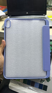 Evo Clear Folio Tablet Case for 7th 8th 9th Generation 10.2 inch Smart case with pen holder space