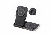 Toocki S17 3-in-1 Foldable Desktop 15W Wireless Charger – Phone, Watch & Earbuds