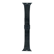 Luxury Stainless Steel Chain Strap Smart Watch - Black, alternate view