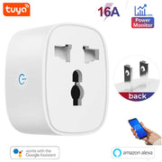 Tuya WiFi Smart Plug in use