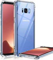 Bumper Back cover Samsung S9 Transparent with Camera protection soft jelly material